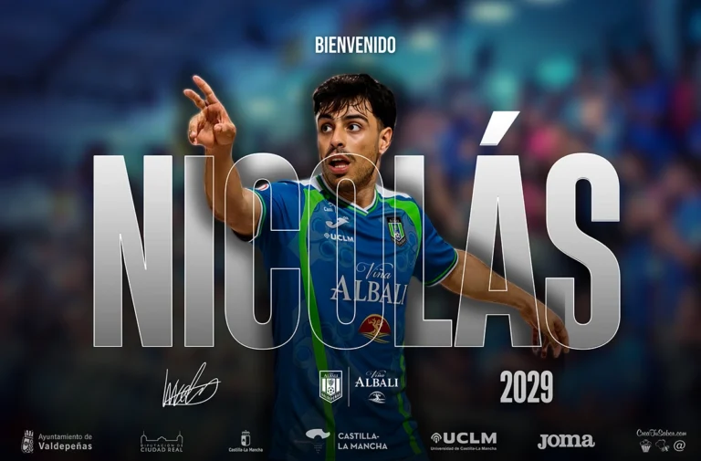Comunicado oficial | Nicolás, nuevo pívot del Viña Albali Valdepeñas
